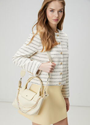 Beymen Club Ecru Tweed Coat - 4