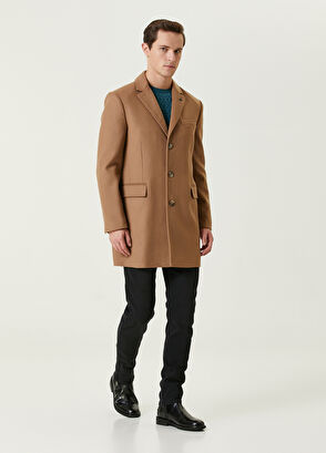 Beymen Club Kamel Yün Kaşe Palto - 3
