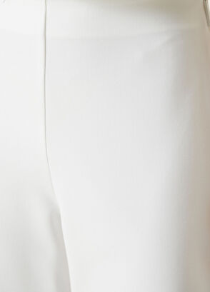 Beymen Club White Wide-Leg Trousers - 4