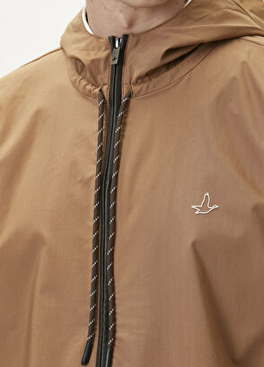 Beymen Club Deve Tüyü Kapüşonlu Deri Biyeli Mont - 6