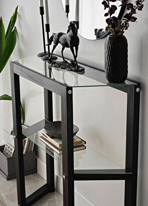 Neostill Trapezoid Anthracite Solid Dresser - 7