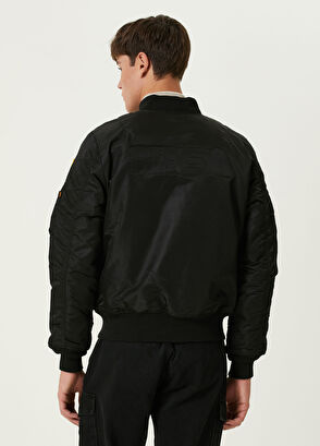 Siyah Patch Detaylı Mont - Görsel 5