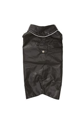 Mons Bons Black Waterproof Dog Raincoat - 5