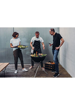 Decofire Hoefats Bowl 57 Tripod ve Barbekü Seti - 5