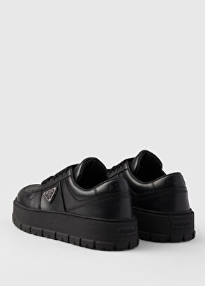 Prada Leather Black Men's Sneakers - 4