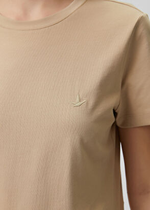 Beymen Club Vizon Dökümlü T-shirt - 5