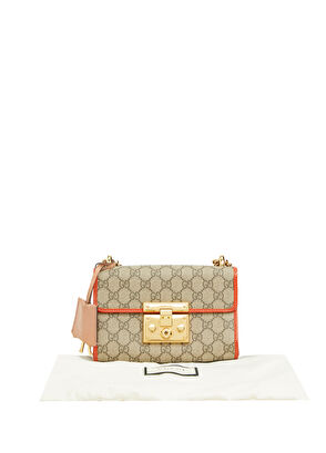 Gucci GG Supreme Padlock Çanta - Görsel 10