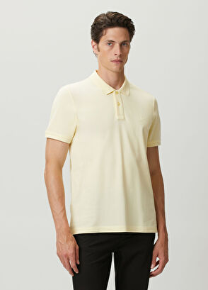 Beymen Club Light Yellow Polo Buttoned T-Shirt - 3