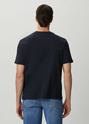 Beymen Club Lacivert Baskılı T-shirt - 4