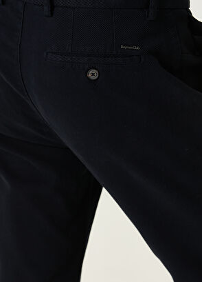 Beymen Club Navy Blue Twill Sport Pants - 5