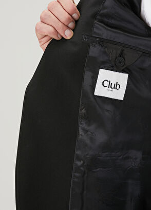 Beymen Club Siyah Yün Karışımlı Takım Elbise - 8