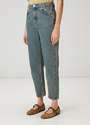 Beymen Club Mom Fit Blue Jeans - 3