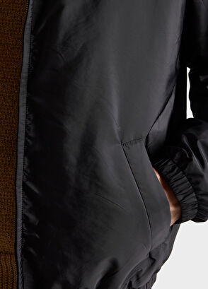 Prada Black Re-Nylon Men's Zippered Jacket - 4