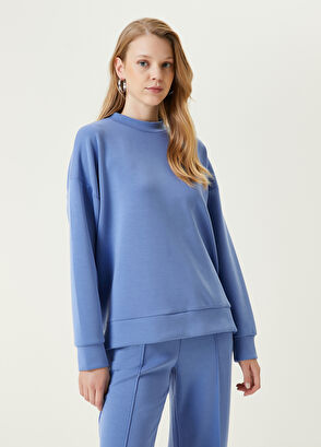 Beymen Club Mavi Modal Sweatshirt - 3