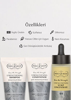 Percy & Reed Give Me Strength Güçlendirici Saç ve Saç Derisi Bakım Seti - 4