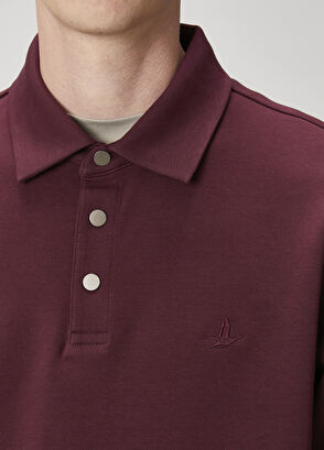 Beymen Club Comfort Fit Plum Polo Sweatshirt - 6
