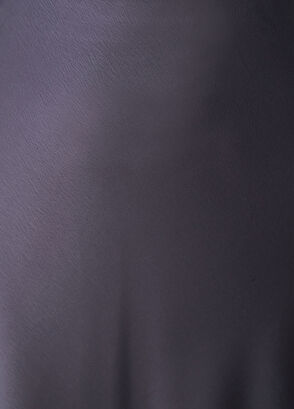 Beymen Club Dark Grey A-line Long Satin Skirt - 7