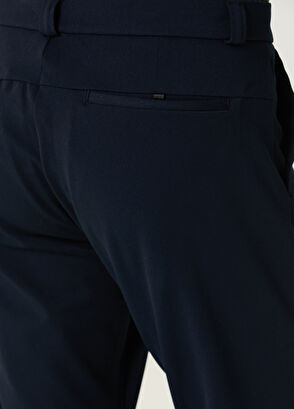 Beymen Club Slim Fit Navy Blue Pants - 5