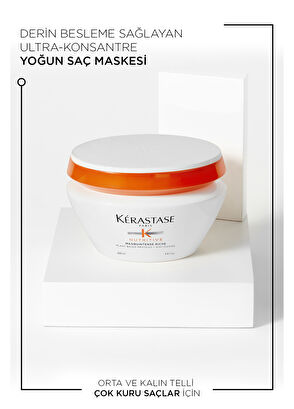 Kerastase Nutritive Masquintense Riche Derin Besleme Sağlayan Yoğun Saç Maskesi 200 ml - 3