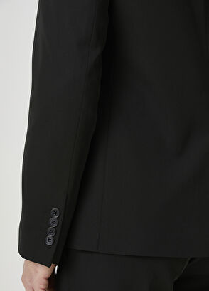 Beymen Club Drop 6 Siyah Yün Takım Elbise - 7