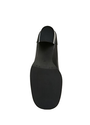 Beymen Club Siyah Deri Topuklu Ayakkabı - 10