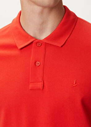 Beymen Club Red Polo Button-Down T-Shirt - 5