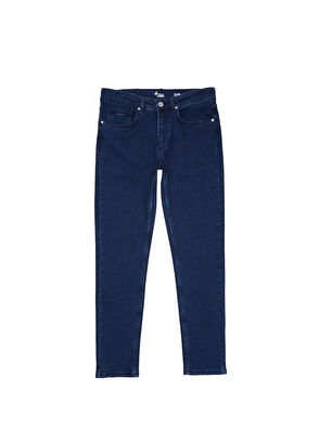 Beymen Club Slim Fit Mavi Örme Jean Pantolon - 6