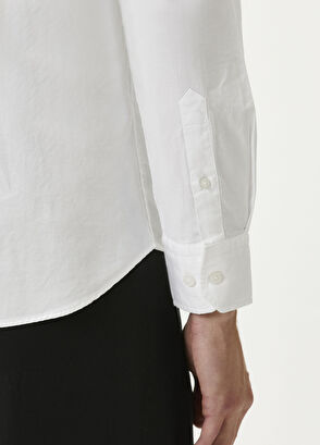Beymen Club Slim Fit White Oxford Shirt - 6
