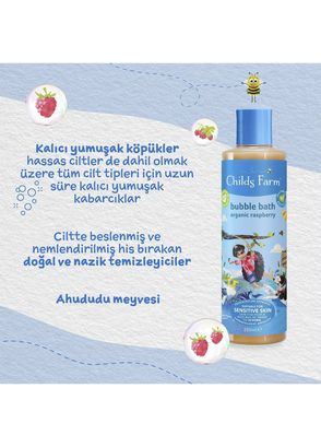 Childs Farm Organic Raspberry Essence Children's Bath Foam 250 ml - 4