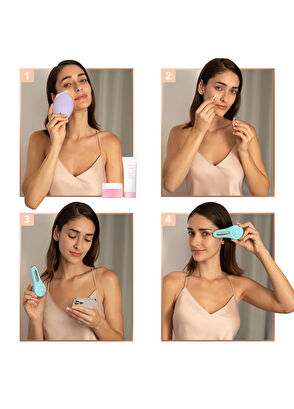Foreo BEAR 2 Eyes Lips Arctic Blue Cilt Bakım Cihazı - 5