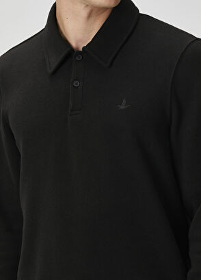 Beymen Club Black Polo Sweatshirt - 6