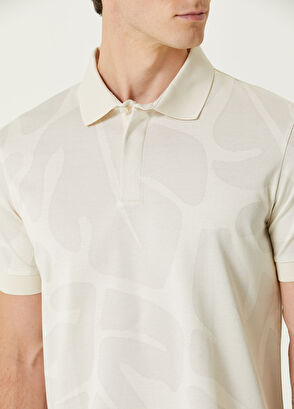 Boss Penrose Beyaz Polo Yaka T-shirt - 5