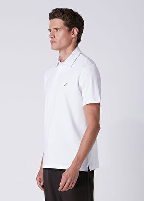 Beymen Club Comfort Fit Beyaz Polo T-shirt - 3