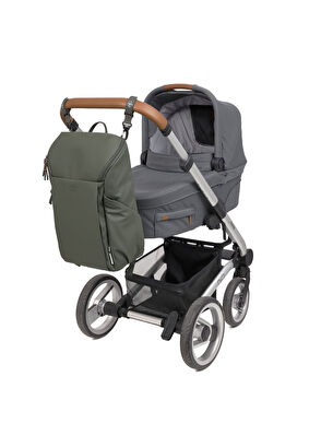 Lassig Slender Up Olive Bebek Bakım Sırt Çantası - 8