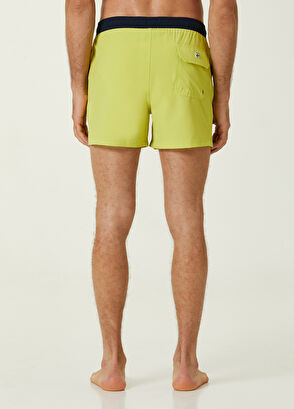 Beymen Club Sarı Kontrast Bel Detaylı Mayo - 4