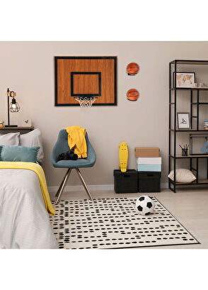 Archtwain Ceviz Siyah Tekli Duvar Potası - 8