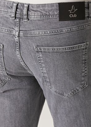 Beymen Club Slim Fit Grey Wash Jeans - 6