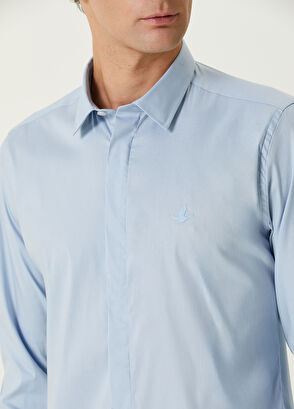Beymen Club Slim Fit Blue Shirt - 6