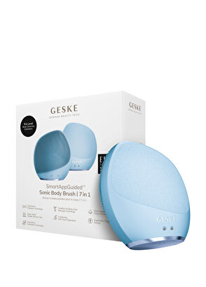 Geske Sonic Mavi 7'si 1 Arada Vücut Fırçası ve Yoğun Eksfoliyatör Cilt Temizleme Cihazı - 5