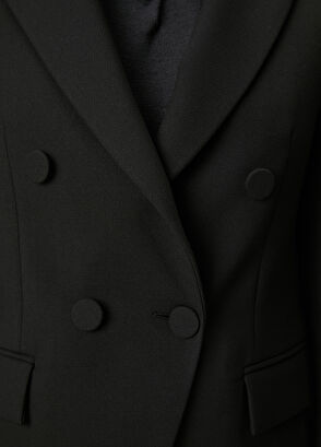 Beymen Club Siyah Kruvaze Ceket - 6