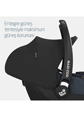 Maxi-Cosi Soho-Cabriofix İ-Size Modüler Ultra Kompakt Essential Graphite Seyahat Sistem Bebek Arabası - 7