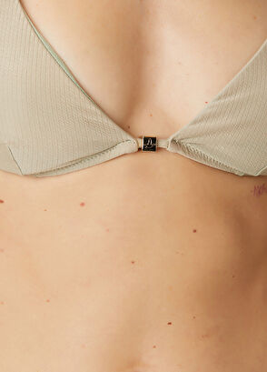 Beymen Club Green Rope Straps Triangle Bikini Top - 6