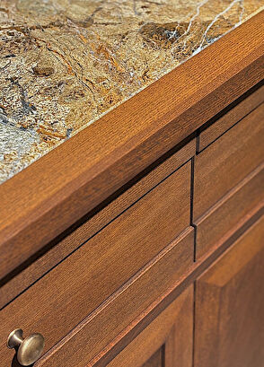 Wood Mood Works Armoni Kakao Solid Wood Console - 5