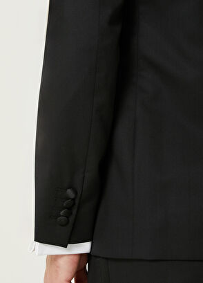 Pal Zileri Siyah Yün Smokin - 8