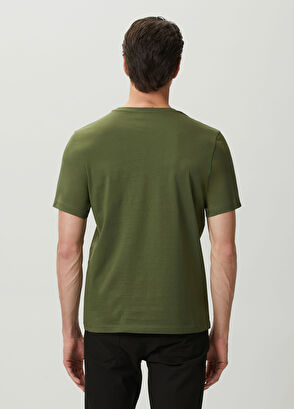 Beymen Club Khaki Basic T-Shirt - 4