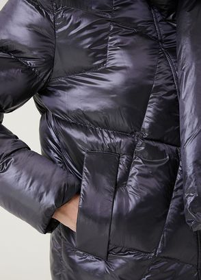 Beymen Collection Antrasit Atkı Detaylı Puff Mont - 5