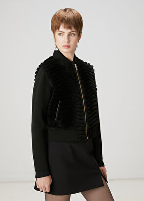 Beymen Club Siyah Kapitoneli Ceket - 4