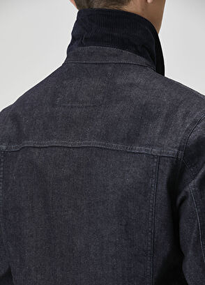 Canali Anthracite Denim Jacket - 6