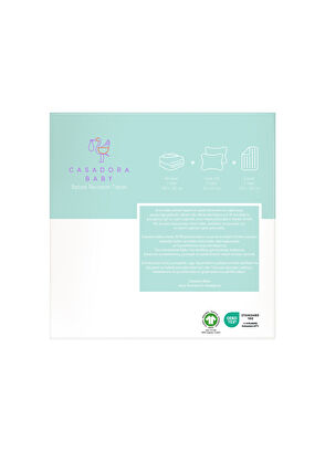 Casadora Baby Forest Amigos %100 Organik Pamuk Saten Bebek Nevresim Takımı 100 x 150 cm - 8