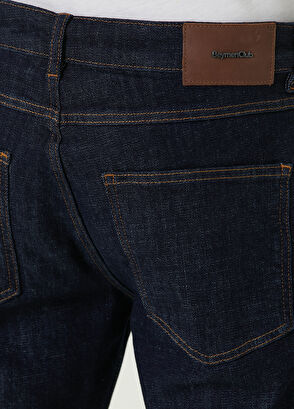 Beymen Club Raw Straight Fit İndigo Jean Pantolon - 5